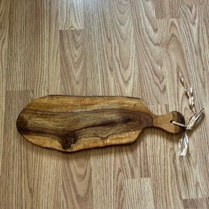 Zingerman's Hand Cut Olive Wood Serving Board